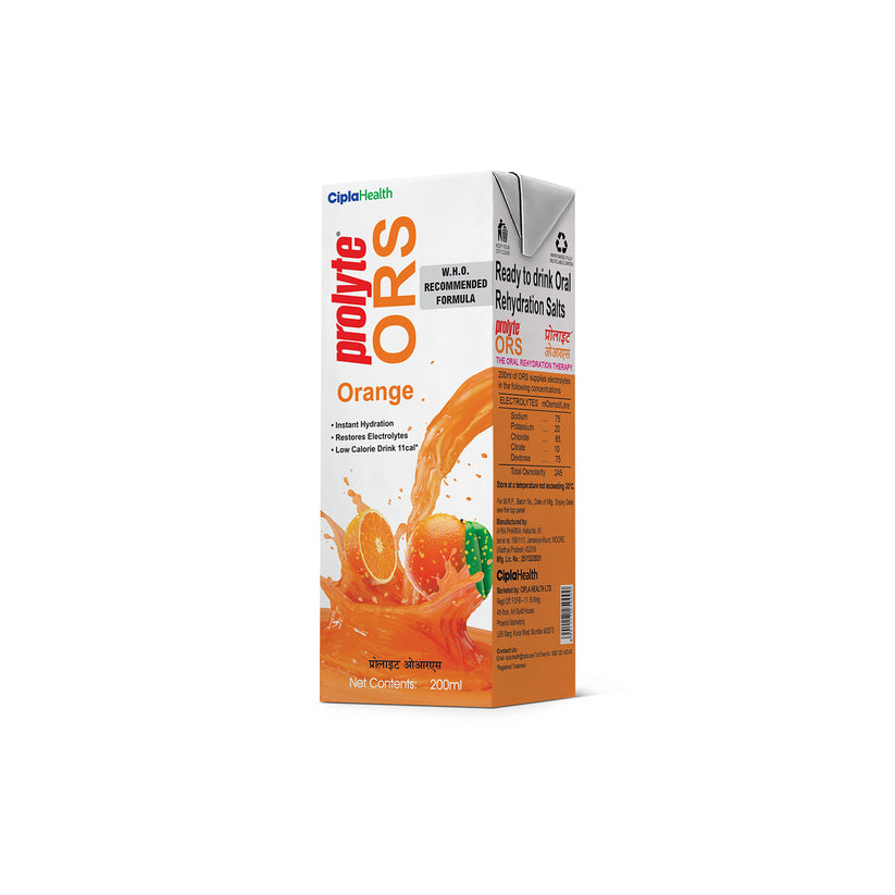 Prolyte ORS Orange Drink - 200ml – prolyte